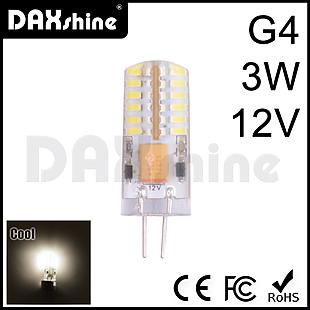 DAXSHINE 48LED G4 3W 12V Cool White 6000-6500K 150-170lm        